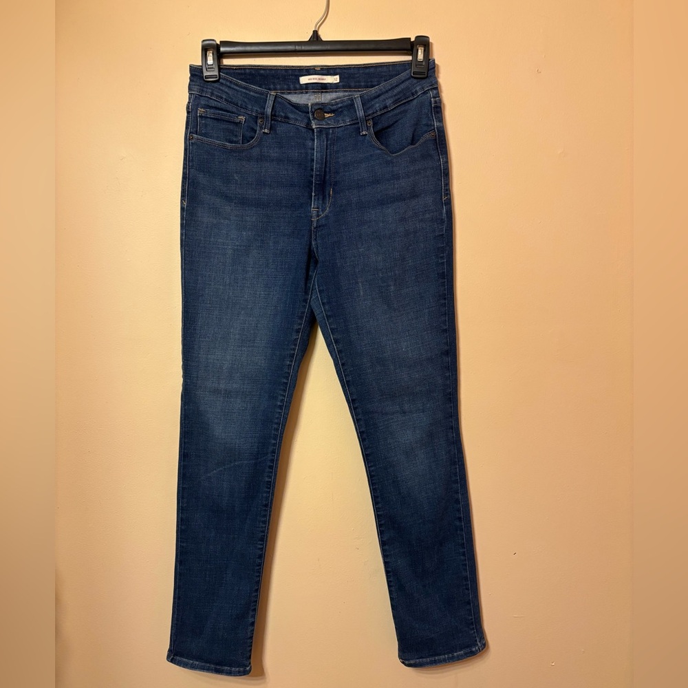 Levi’s midrise skinny Blue Denim Jeans